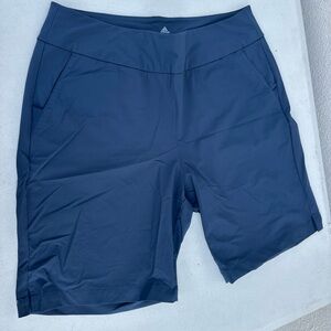 adidas Navy Blue Athletic Shorts with Logo